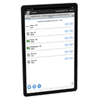 Self-contained luminaires with wireless monitoring (Bluetooth)