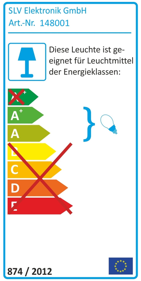 Plafonieră, GL 105 E27, rotund, alb plaster, max. 15W