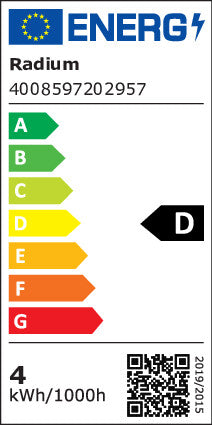 RL-D40 3,4W 827 470lm 230V E14 Filament transparent