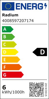 RL-A60 DIM 5,9W 230V 330° 927 806lm mat E27 25000h