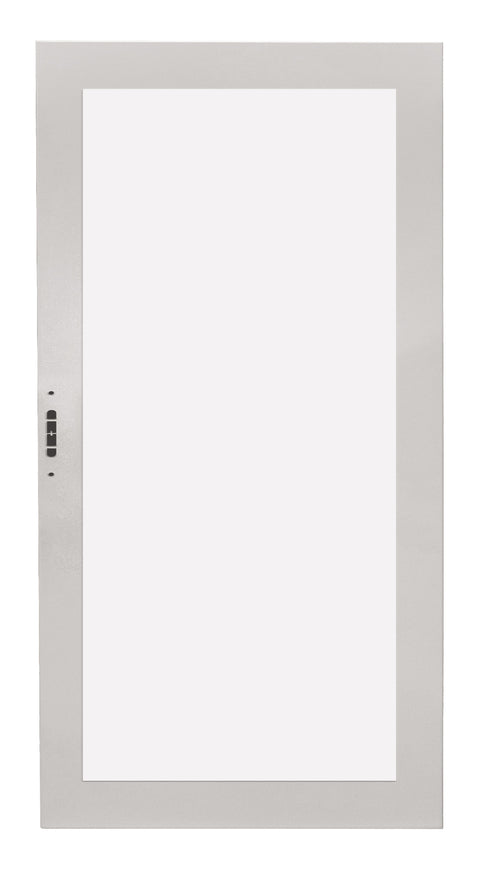 Uşă transparentă pt. dulap cu 1 uşă, Î=2000 L=1000 mm