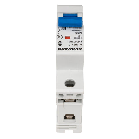 Întreruptor automat AMPARO 10kA, C 63A, 1 pol