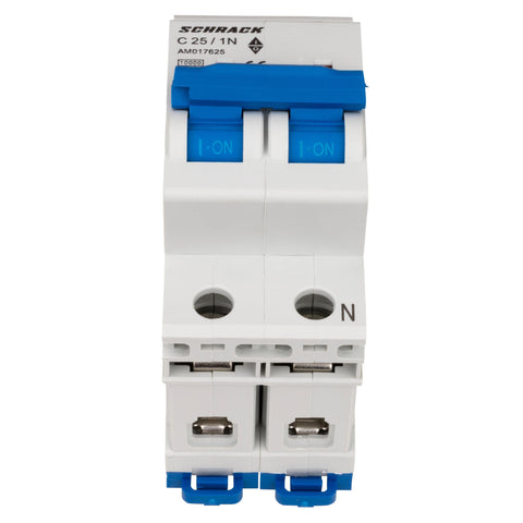Întreruptor automat AMPARO 10kA, C 25A, 1+N