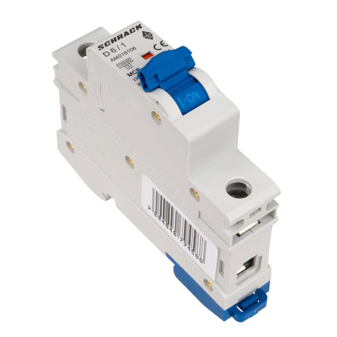 Întreruptor automat modular (MCB) AMPARO 10kA, D 6A, 1 pol
