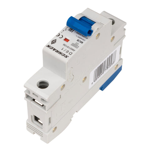 Întreruptor automat modular (MCB) AMPARO 10kA, D 6A, 1 pol