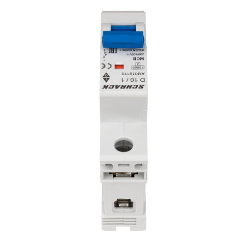 Întreruptor automat modular (MCB) AMPARO 10kA, D 10A, 1 pol