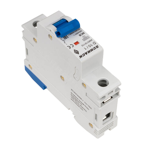 Întreruptor automat modular (MCB) AMPARO 10kA, D 10A, 1 pol