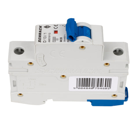 Întreruptor automat modular (MCB) AMPARO 10kA, D 13A, 1 pol