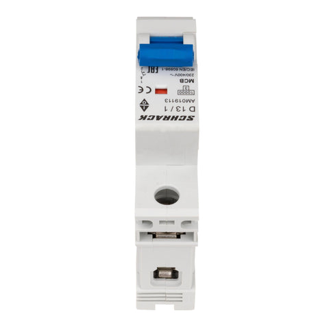 Întreruptor automat modular (MCB) AMPARO 10kA, D 13A, 1 pol
