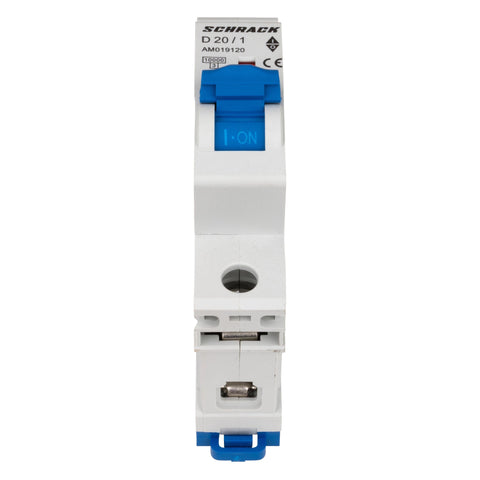 Întreruptor automat modular (MCB) AMPARO 10kA, D 20A, 1 pol