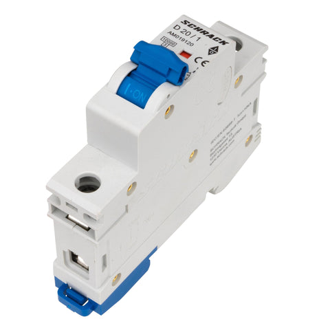Întreruptor automat modular (MCB) AMPARO 10kA, D 20A, 1 pol