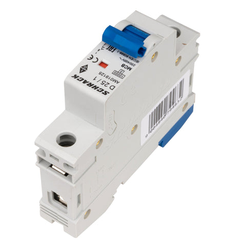 Întreruptor automat modular (MCB) AMPARO 10kA, D 25A, 1 pol