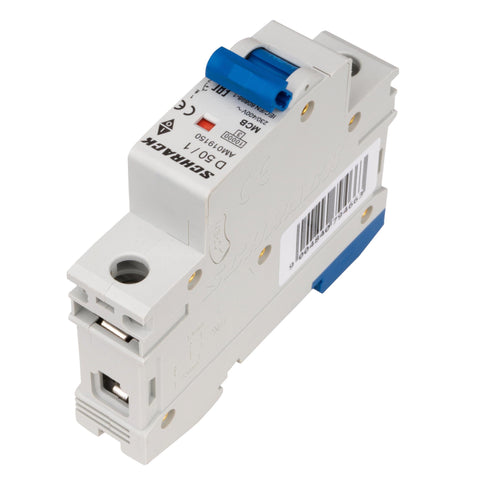 Întreruptor automat modular (MCB) AMPARO 10kA, D 50A, 1 pol