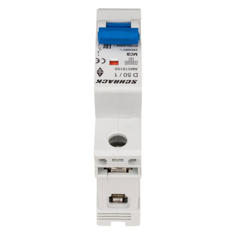 Întreruptor automat modular (MCB) AMPARO 10kA, D 50A, 1 pol