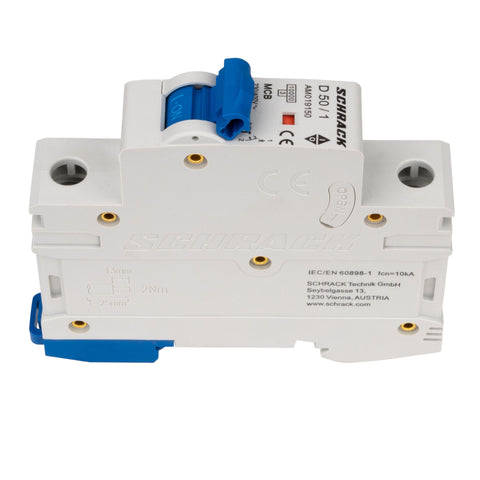 Întreruptor automat modular (MCB) AMPARO 10kA, D 50A, 1 pol