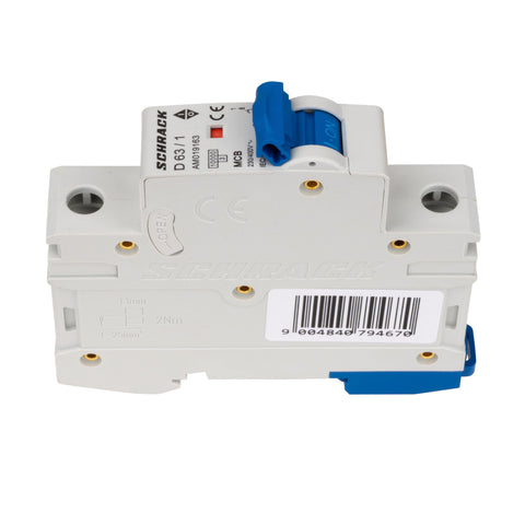 Întreruptor automat modular (MCB) AMPARO 10kA, D 63A, 1 pol