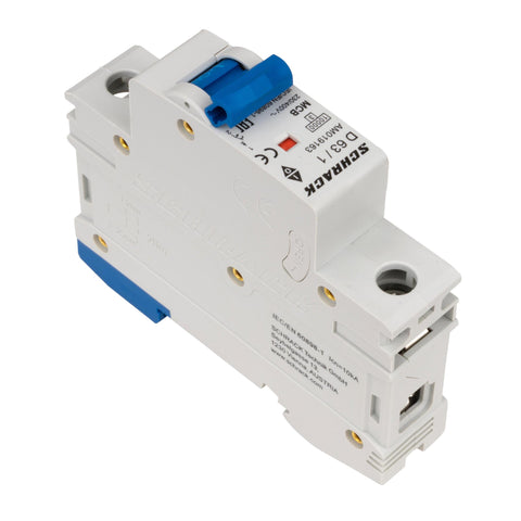 Întreruptor automat modular (MCB) AMPARO 10kA, D 63A, 1 pol