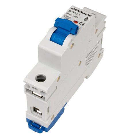 Întreruptor automat modular (MCB) AMPARO 10kA, D 63A, 1 pol