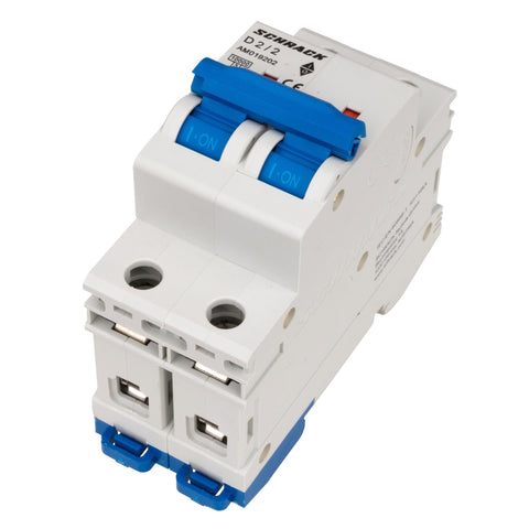 Întreruptor automat modular (MCB) AMPARO 10kA, D 2A, 2 poli