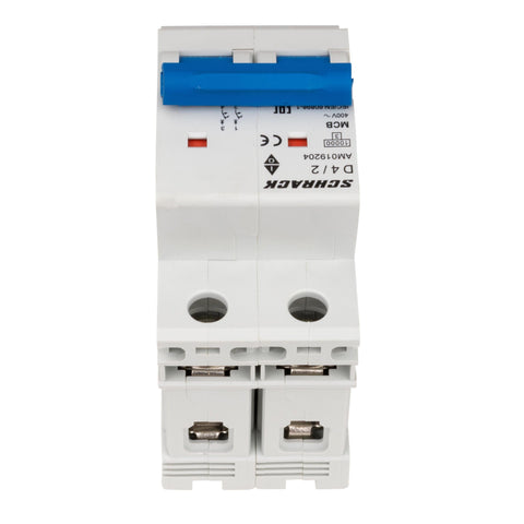 Întreruptor automat modular (MCB) AMPARO 10kA, D 4A, 2 poli