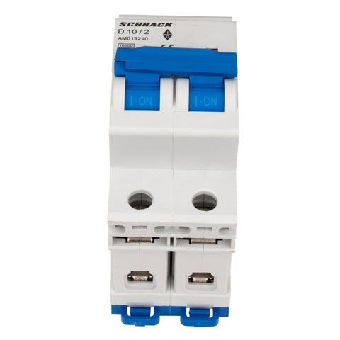 Întreruptor automat modular (MCB) AMPARO 10kA, D 10A, 2 poli