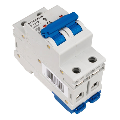 Întreruptor automat modular (MCB) AMPARO 10kA, D 10A, 2 poli