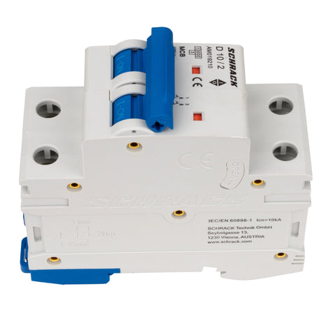 Întreruptor automat modular (MCB) AMPARO 10kA, D 10A, 2 poli