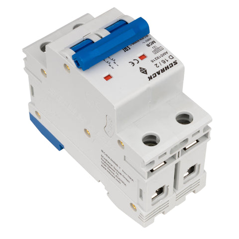 Întreruptor automat modular (MCB) AMPARO 10kA, D 16A, 2 poli