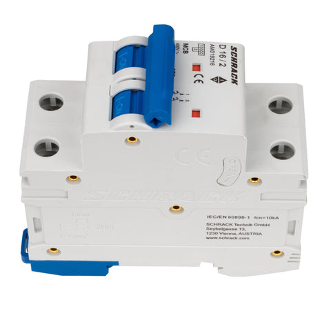 Întreruptor automat modular (MCB) AMPARO 10kA, D 16A, 2 poli
