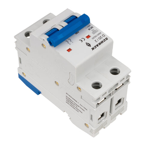 Întreruptor automat modular (MCB) AMPARO 10kA, D 20A, 2 poli