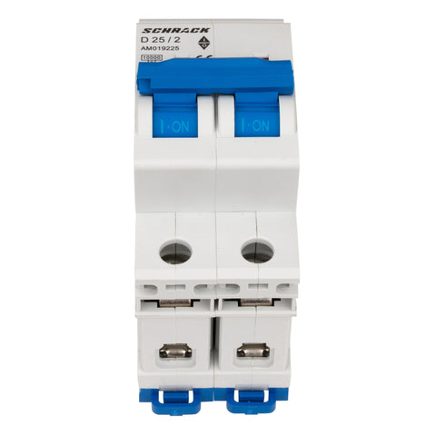 Întreruptor automat modular (MCB) AMPARO 10kA, D 25A, 2 poli