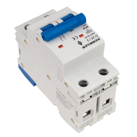 Întreruptor automat modular (MCB) AMPARO 10kA, D 25A, 2 poli