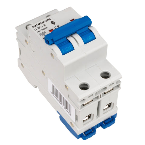 Întreruptor automat modular (MCB) AMPARO 10kA, D 25A, 2 poli