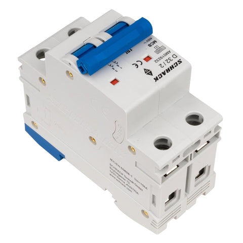 Întreruptor automat modular (MCB) AMPARO 10kA, D 32A, 2 poli