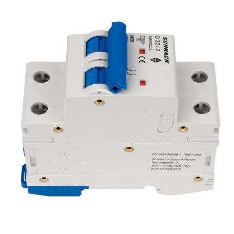 Întreruptor automat modular (MCB) AMPARO 10kA, D 32A, 2 poli