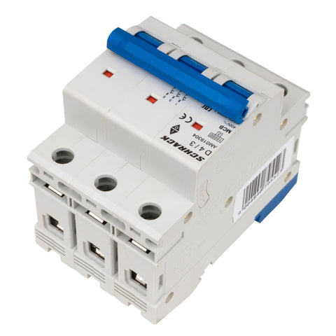 Întreruptor automat modular (MCB) AMPARO 10kA, D 4A, 3 poli