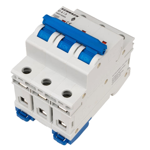 Întreruptor automat modular (MCB) AMPARO 10kA, D 4A, 3 poli