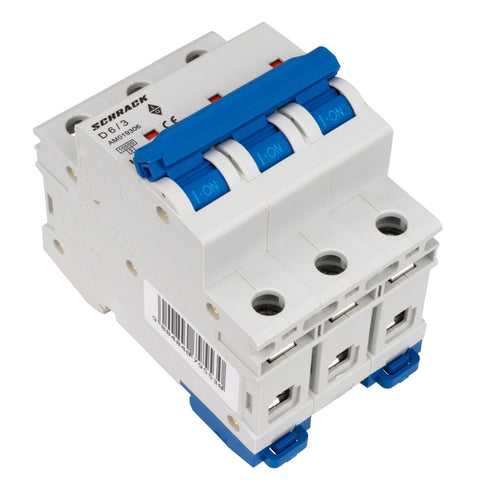 Întreruptor automat modular (MCB) AMPARO 10kA, D 6A, 3 poli
