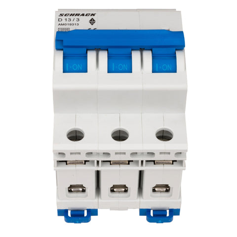 Întreruptor automat modular (MCB) AMPARO 10kA, D 13A, 3 poli