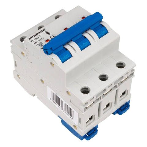 Întreruptor automat modular (MCB) AMPARO 10kA, D 13A, 3 poli