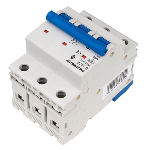 Întreruptor automat modular (MCB) AMPARO 10kA, D 13A, 3 poli