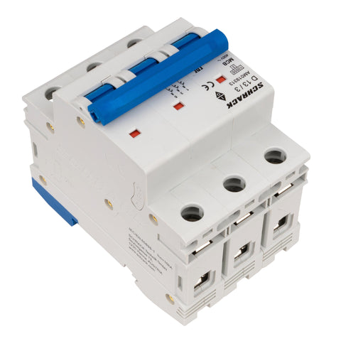 Întreruptor automat modular (MCB) AMPARO 10kA, D 13A, 3 poli