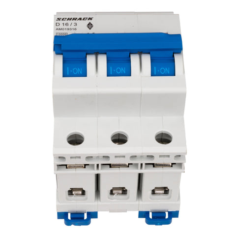 Întreruptor automat modular (MCB) AMPARO 10kA, D 16A, 3 poli
