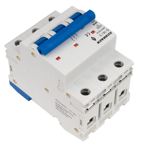 Întreruptor automat modular (MCB) AMPARO 10kA, D 16A, 3 poli