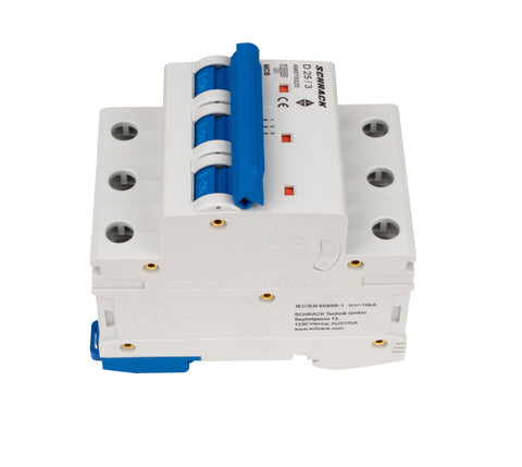 Întreruptor automat modular (MCB) AMPARO 10kA, D 25A, 3 poli
