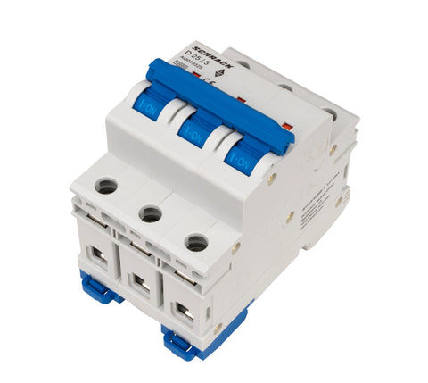 Întreruptor automat modular (MCB) AMPARO 10kA, D 25A, 3 poli
