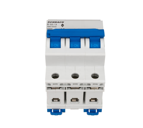 Întreruptor automat modular (MCB) AMPARO 10kA, D 32A, 3 poli