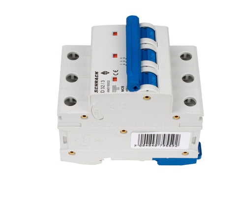 Întreruptor automat modular (MCB) AMPARO 10kA, D 32A, 3 poli