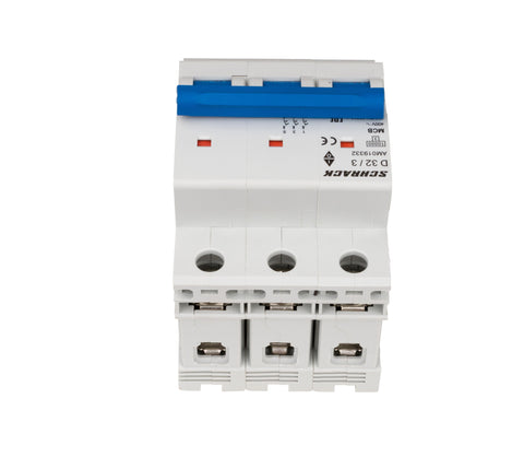 Întreruptor automat modular (MCB) AMPARO 10kA, D 32A, 3 poli