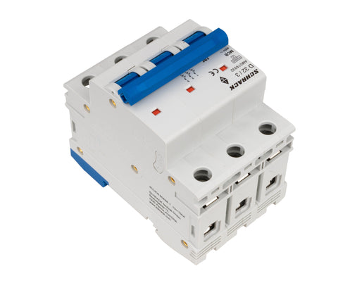 Întreruptor automat modular (MCB) AMPARO 10kA, D 32A, 3 poli